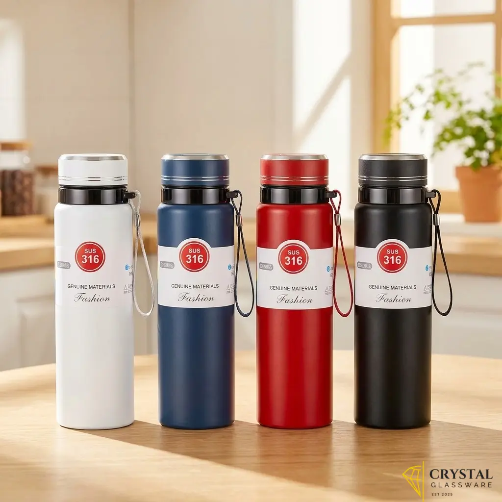 Stainless steel SUS 316 water bottle